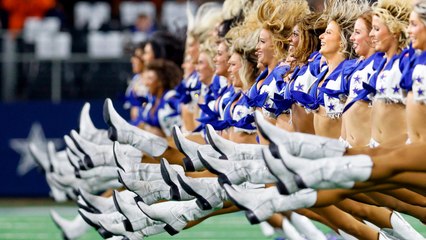 Porristas de los Dallas Cowboys se llevan la ovación del estadio con show previo al duelo Tyson vs. Paul