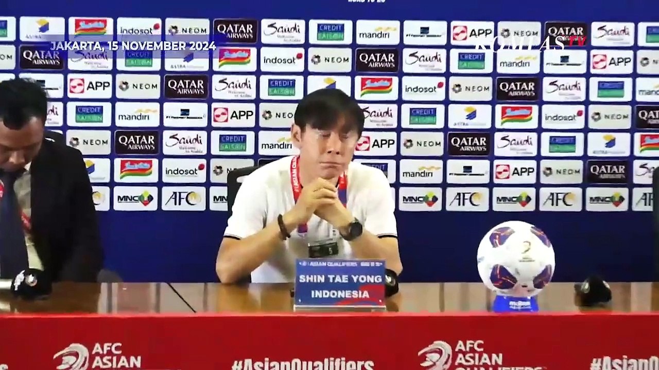 [FULL] Kata Shin Tae Yong Usai Timnas Indonesia Takluk dari Jepang