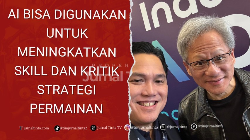 Jensen Huang Beri Dukungan Timnas Indonesia, Bisa Gunakan AI untuk Mengkritik Strategi?