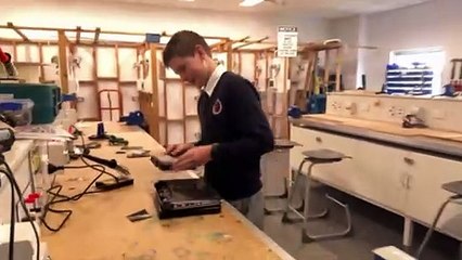 Teen turning e-waste into working technology for overseas charities