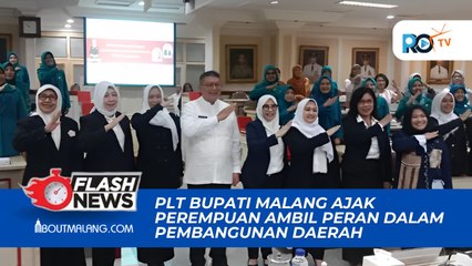 PELANTIKAN DPC FPPI: PLT BUPATI MALANG TEKANKAN PERAN PEREMPUAN DALAM PEMBANGUNAN DAERAH