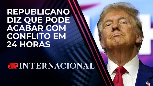 Eleição de Trump pode mudar rumos da guerra na Ucrânia | JP INTERNACIONAL