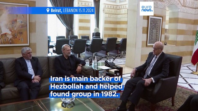 Lebanese leader asks Iran to help secure a ceasefire between Hezbollah and Israel