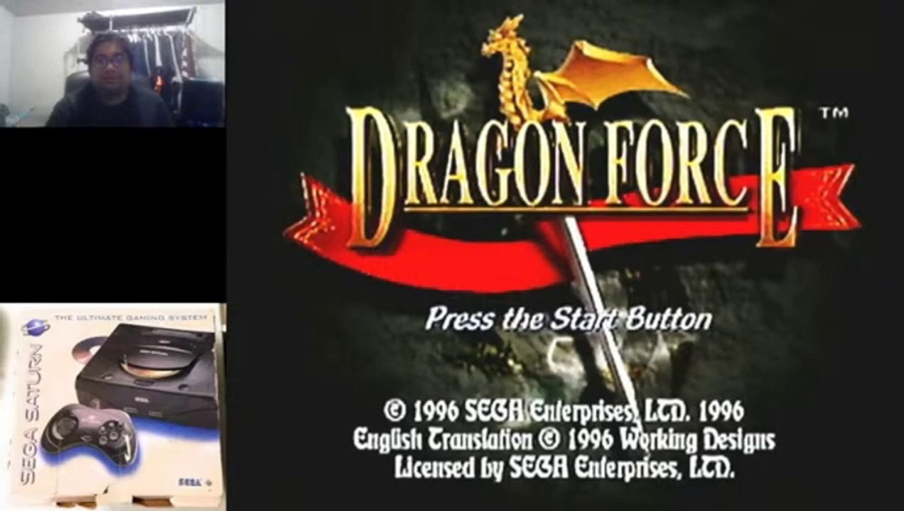 Dragon Force (Sega Saturn) 1 hour gameplay