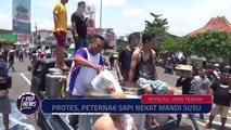 Peternak Susu di Boyolali Mandi Susu Sebagai Bentuk Aksi Protes ke Pemerintah | POP NEWS