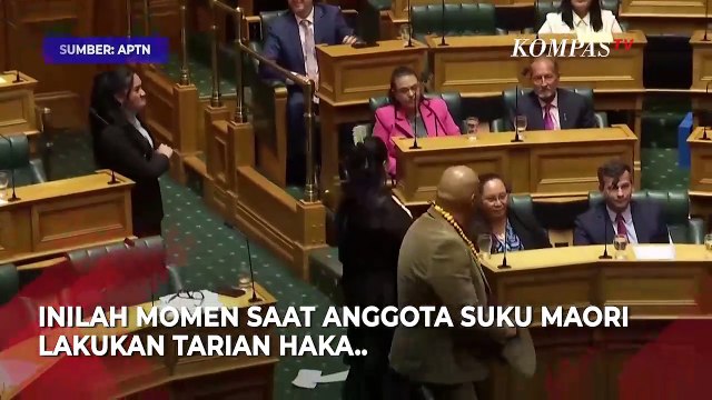 Politisi Wakil Maori Sobek Salinan RUU Kontroversial dan Pimpin Tarian Haka saat Sidang Parlemen