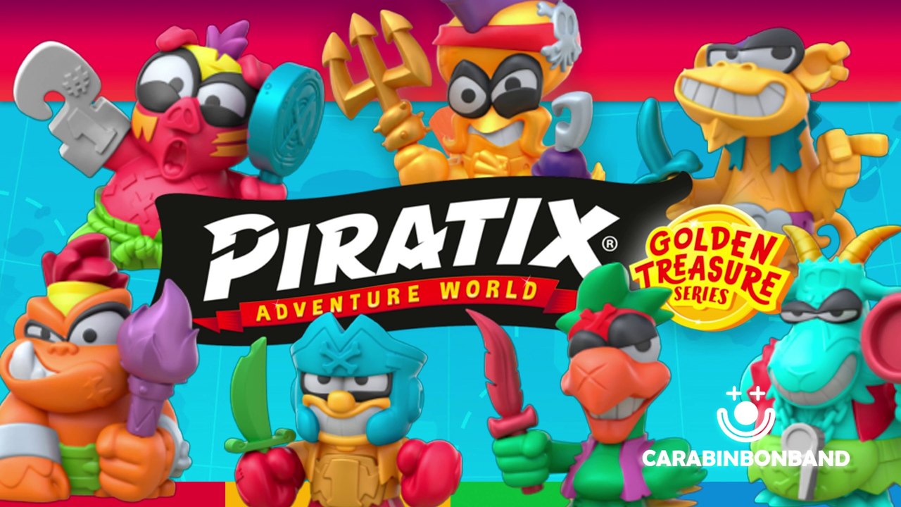 #piratix  series 01 golden treasure - By CARA BIN BON BAND
