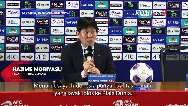Komentar Pelatih Jepang Usai Kalahkan Timnas Indonesia 4-0 di Kualifikasi Piala Dunia