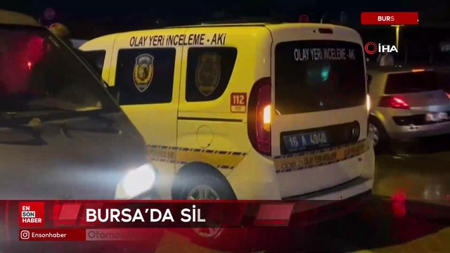 Bursa'da silahlı saldırı: Otomobiliyle seyir halindeyken başından vuruldu