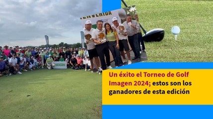 Un éxito el Torneo de Golf Imagen 2024; estos son los ganadores de esta edición