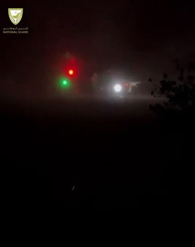 Watch: 4 UAE citizens rescued by Sharjah Police after vehicle overturns