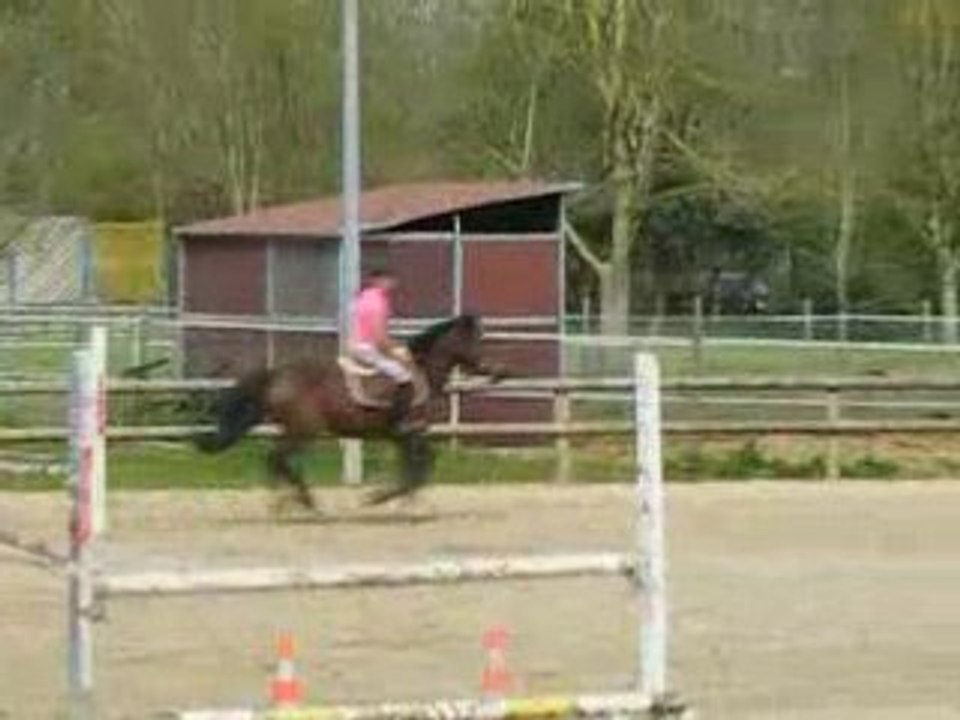 poupette à l'obstacle dernier enchaînement