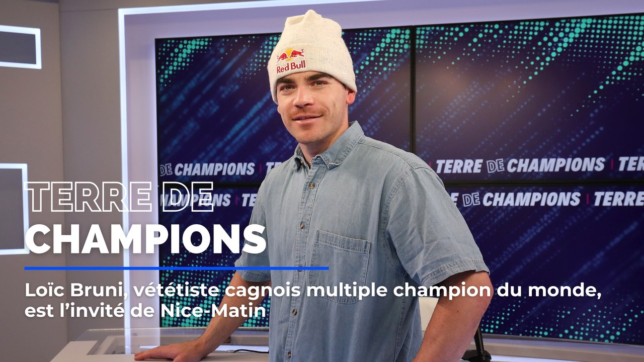 Le quintuple champion du monde de VTT de descente, Loïc Bruni, invité de Terre de champions