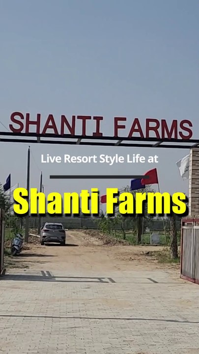 Luxury Farmhouse For Sale On Ajmer Road, Jaipur | Shanti Farms - Gated Community Farmhouse
