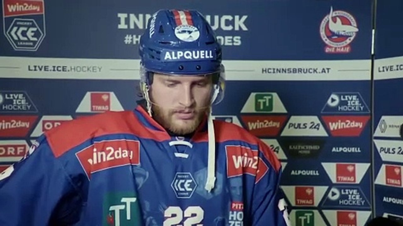 Valentin Ploner (HCI) nach der Niederlage gegen Bozen
