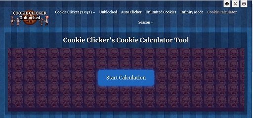 Cookie Clicker Calculator Online.