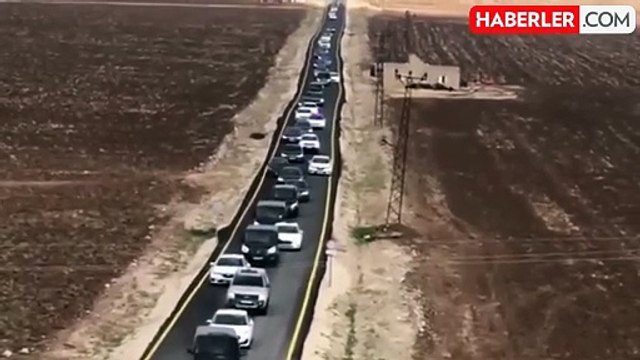 Ahmet Türk'ü ziyaret eden İmamoğlu'nun Mardin'e girişi olay oldu