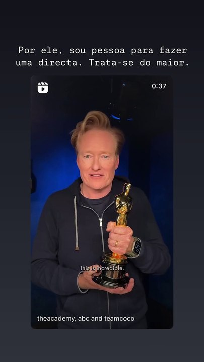 Nuno Markl, Conan O'Brien