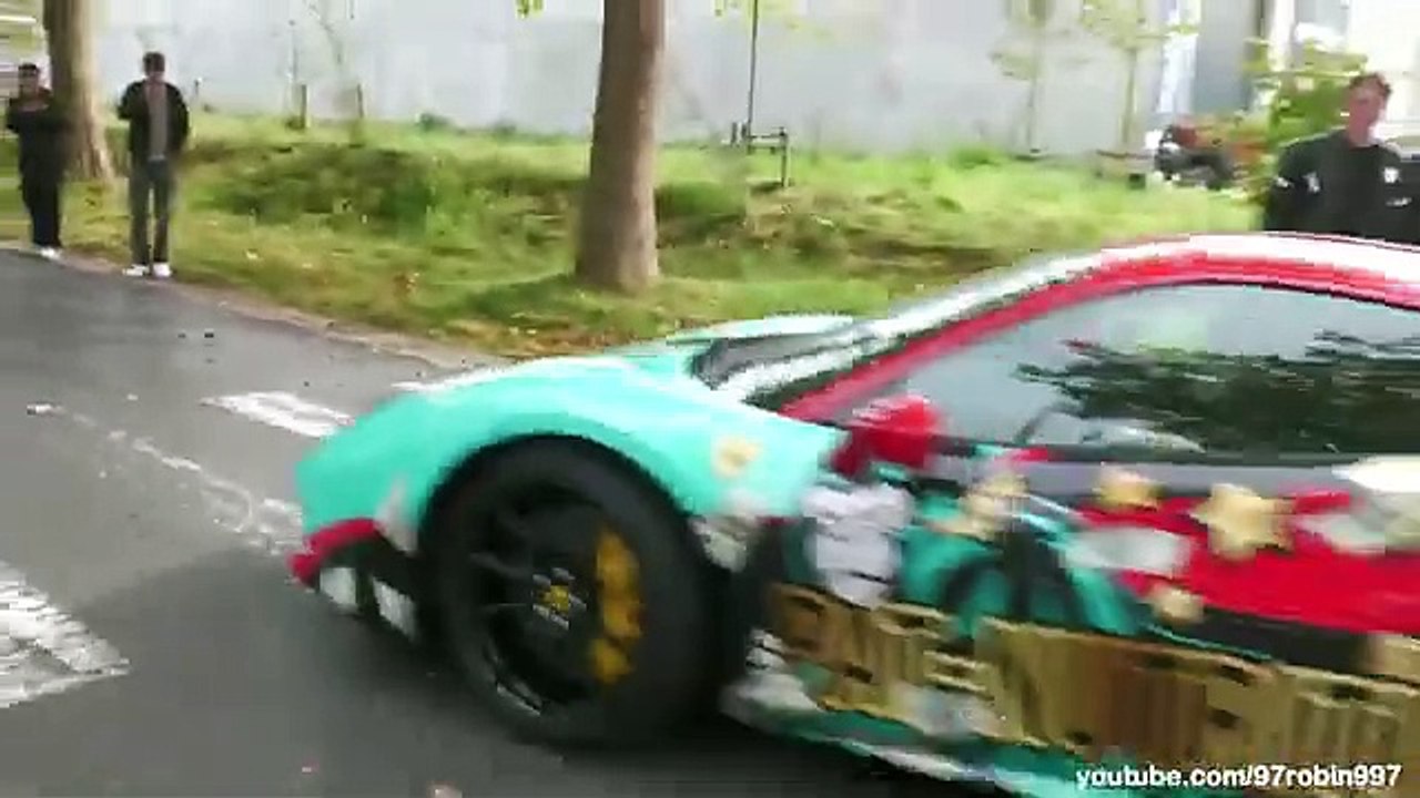 Sportcars leaving a Car Meet  Charity Drive 2024