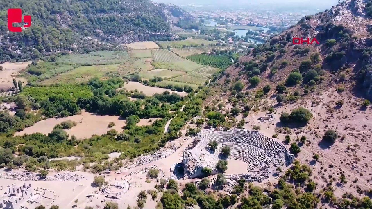 3 bin yıllık liman kenti 'Kaunos'