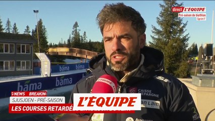 Les courses retardées en raison du vent - Biathlon - Courses de présaison