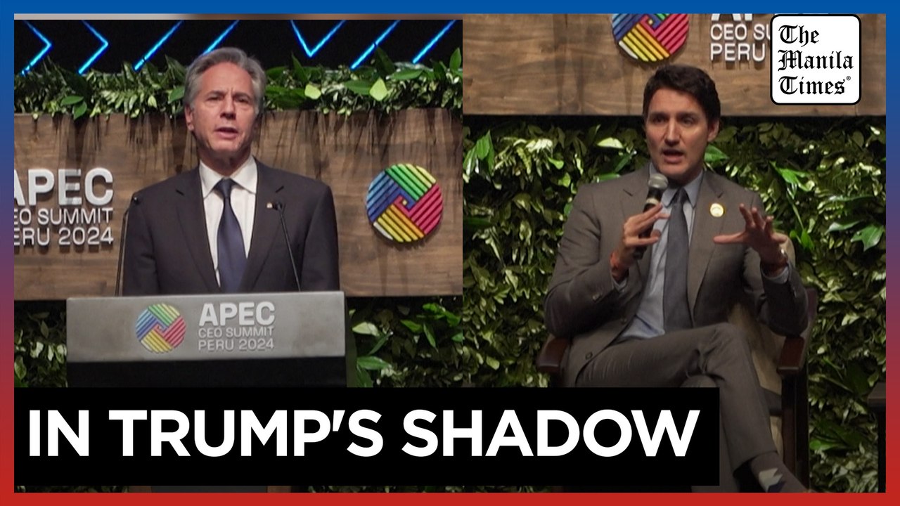 Blinken, Trudeau speak at APEC summit opening