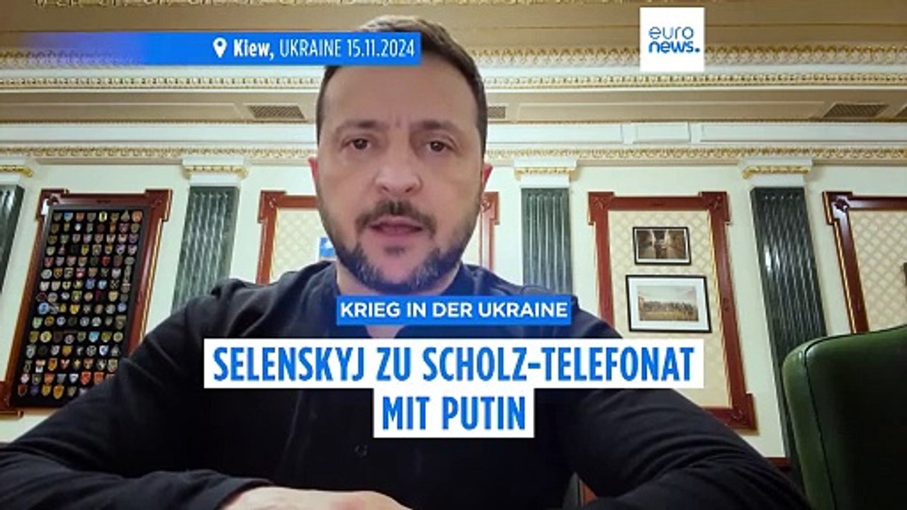 Hat Scholz 'Putins Wunsch erfüllt'? Scharfe Kritik aus der Ukraine an Telefonat