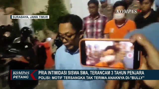 Ivan, Pria Intimidasi Siswa di Surabaya Terancam 3 Tahun Penjara, Polisi Ungkap Motif Tersangka