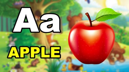 Sing & Learn: ABC Phonics with Fun Examples! | A for apple