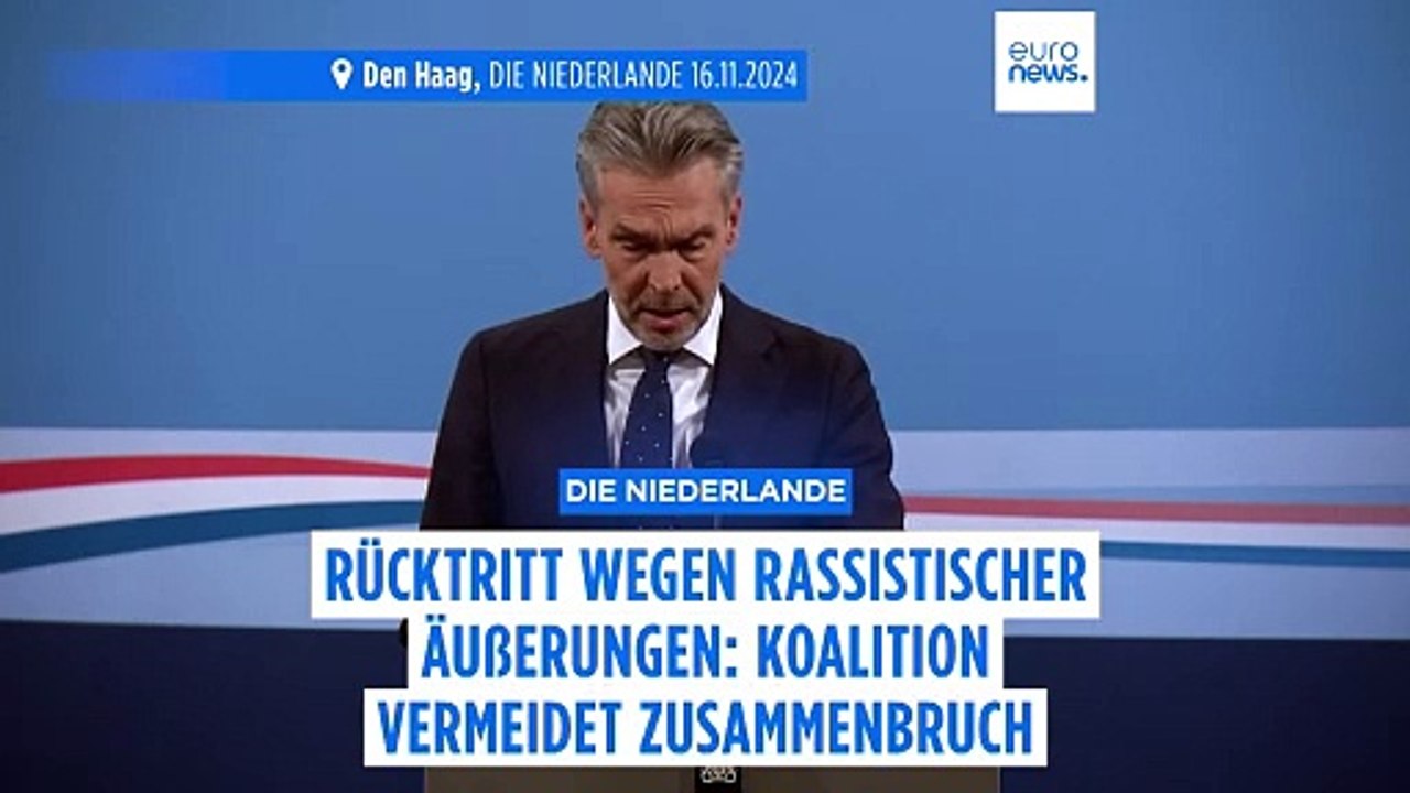 Rassismus in den Niederlanden: Koalition vermeidet Zusammenbruch