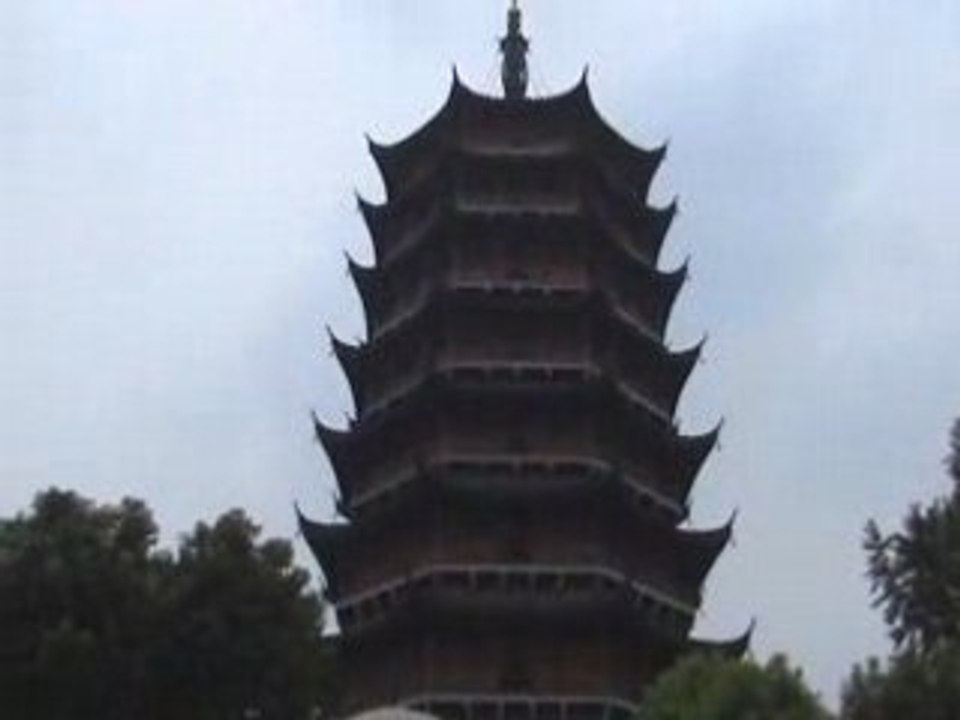 Pagode Beisi du temple Bao'en, Suzhou (Chine)