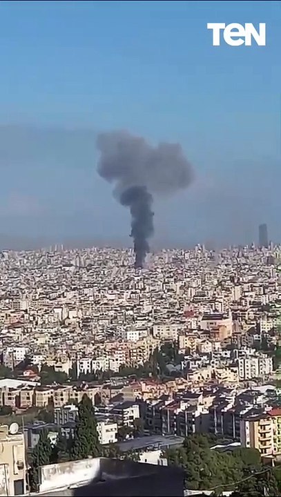 غارة إسرائيلية على حارة حريك بالضاحية الجنوبية ببيروت