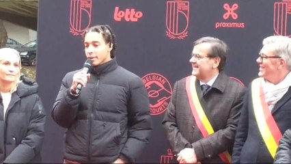 Axel Witsel inaugure le premier Red Court en Wallonie