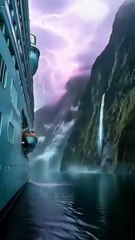Cruise vs Flash Flood Ship’s Calm Shattered by Chaos!