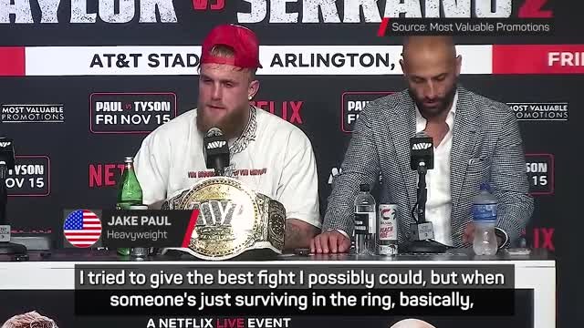 Jake Paul explains why he chose NOT to knock out Mike Tyson