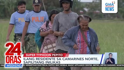 Ilang residente sa Camarines Norte, sapilitang inilikas; Daet MDRRMO, pinaghahandaan ang pagtama ng Super Bagyong Pepito | 24 Oras Weekend