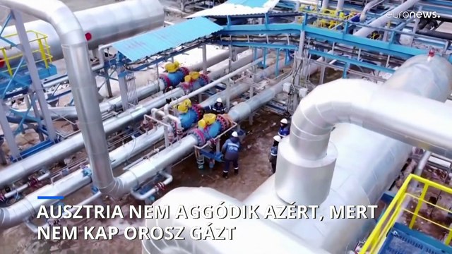 Az osztrák kancellár nem aggódik az orosz gázszállítás leállítása miatt