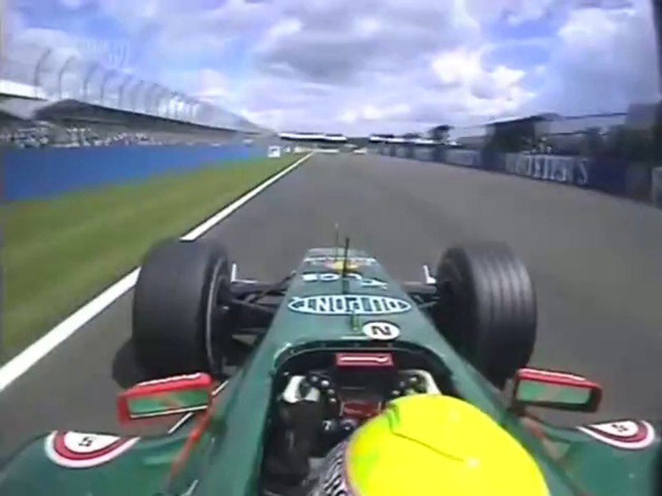 F1 – Mark Webber (Jaguar Cosworth V10) Onboard – Great Britain 2004
