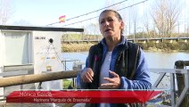 Historia y Naturaleza se dan la mano en los viajes en barco del Canal de Castilla en Palencia