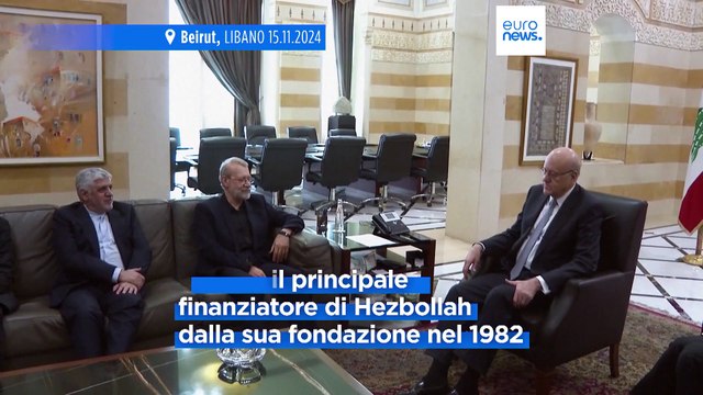 Il premier libanese chiede il sostegno dell'Iran per il cessate il fuoco tra Hezbollah e Israele