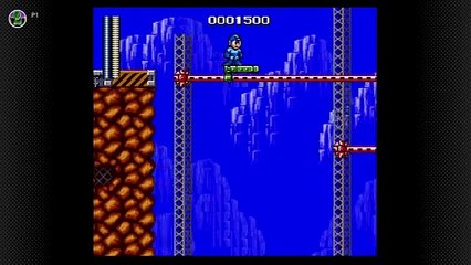 This is one way of clearing these platforms in mega man 1