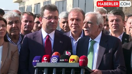 İmamoğlu'dan Ahmet Türk'e Destek Ziyareti... İmamoğlu: "Bu Dönemi Hiç Kimse Unutmayacak"