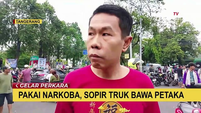 [FULL] Gelar Perkara: Pakai Narkoba, Sopir Truk Ugal-Ugalan di Tangerang Bawa Petaka