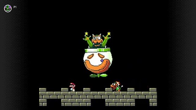 If you pause the bowser fight in Mario World, you can get a close up of bowsers clown car