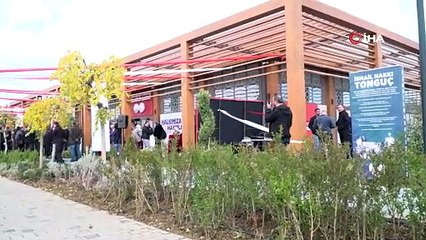 İsmail Hakkı Tonguç Bağış ve Şiir Kütüphanesi ile Genç Kafe açıldı