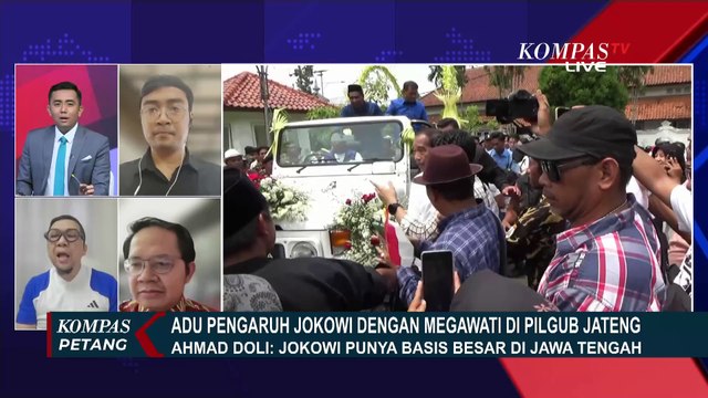 Jokowi 'Turun Gunung' Dukung Ahmad Luthfi-Taj Yasin di Pilkada Jateng, PDIP: Pantas atau Tidak