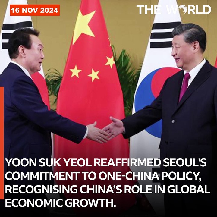 Xi and Yoon push for stronger China-South Korea ties at APEC summit