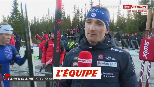 Claude : «Je vais retenir le 9/10» - Biathlon - Présaison (H)