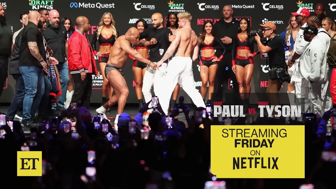 Mike Tyson SLAPS Jake Paul Ahead of Fight