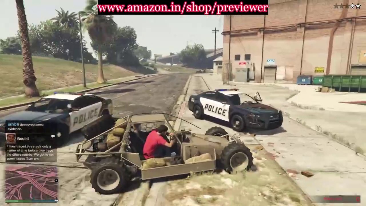 GTA 5 EPIC BATTLE WITH THE COPS